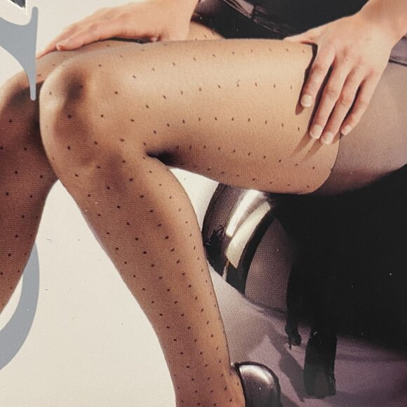 HOSIERY BUNDLE -- 2 Pair, West Loop (1), No Nonsense (1), Tulle, Fishnet - Picture 2 of 7